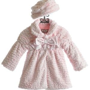 Light Pink American Widgeon Fur Coat